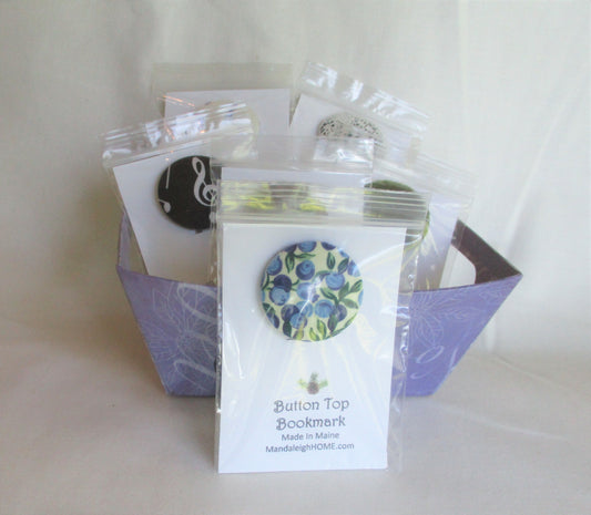 Button Top Book Mark