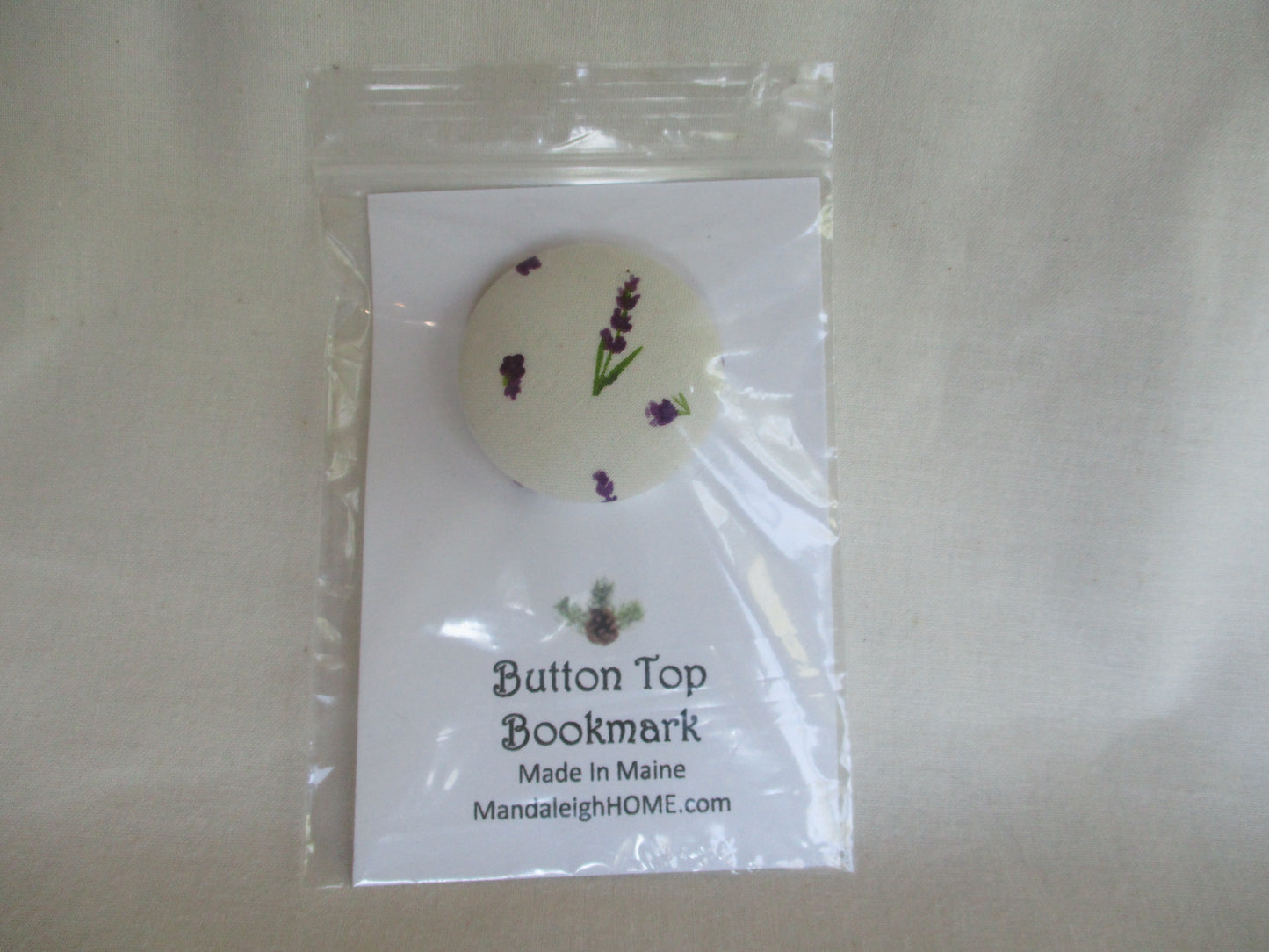 Button Top Book Mark