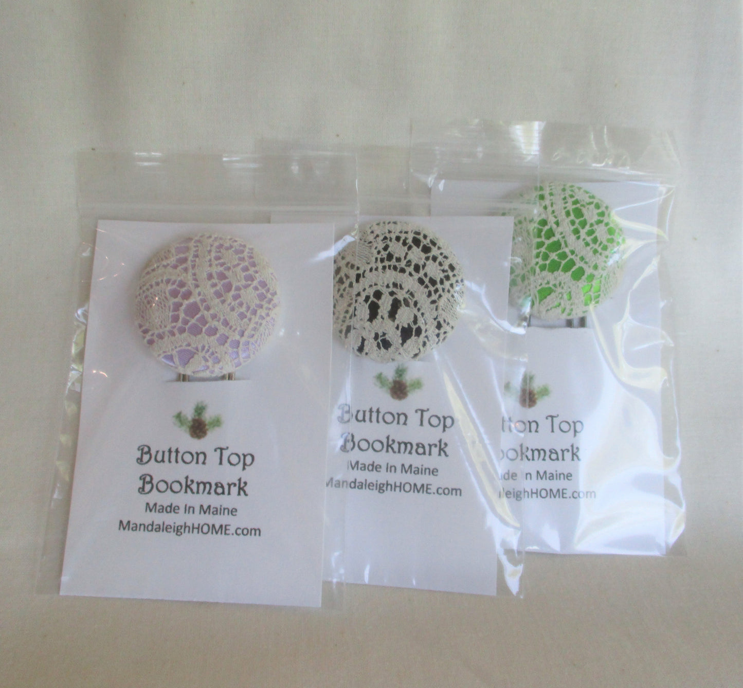 Button Top Book Mark