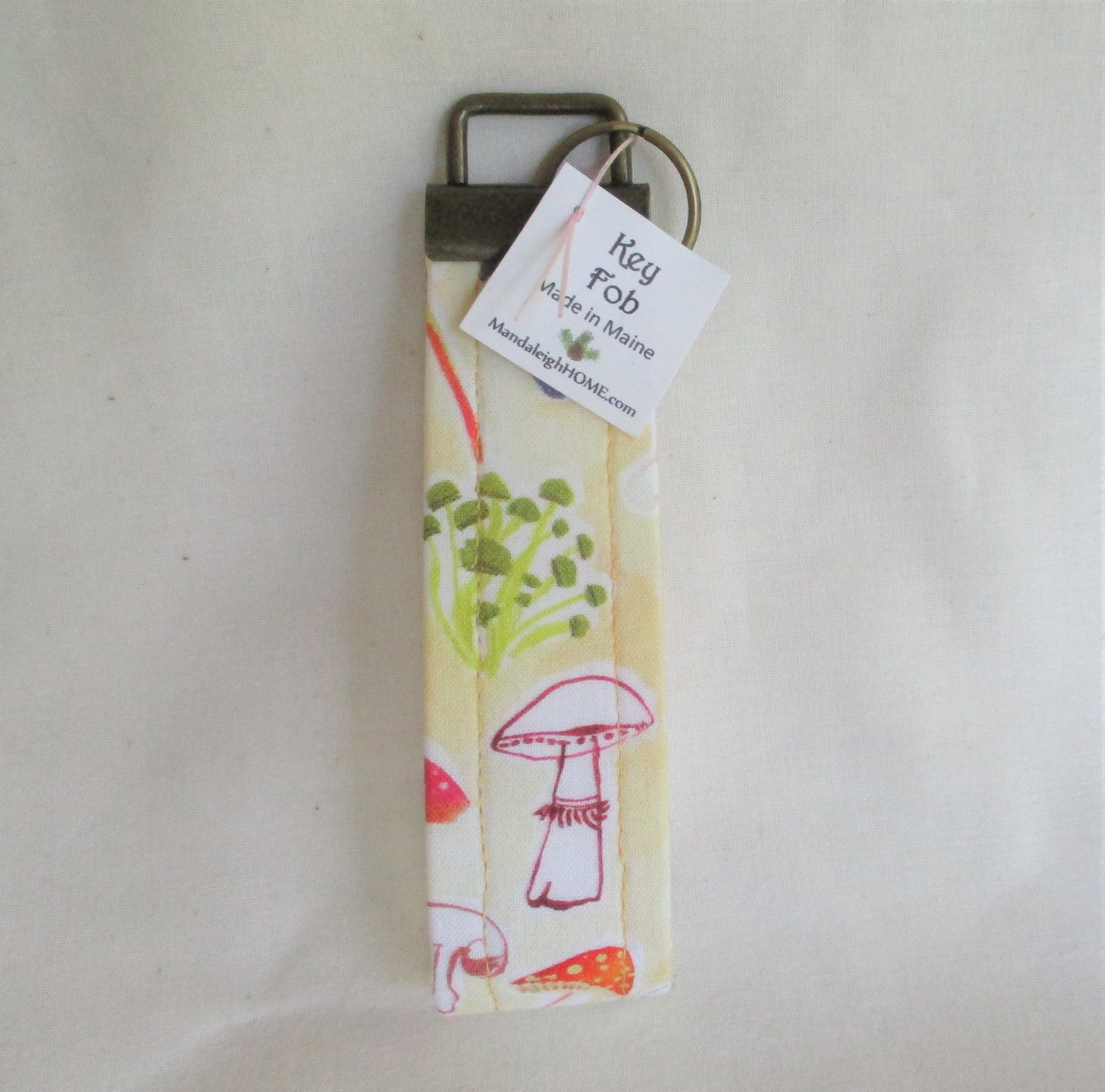 Fabric Key Fob Wristlet