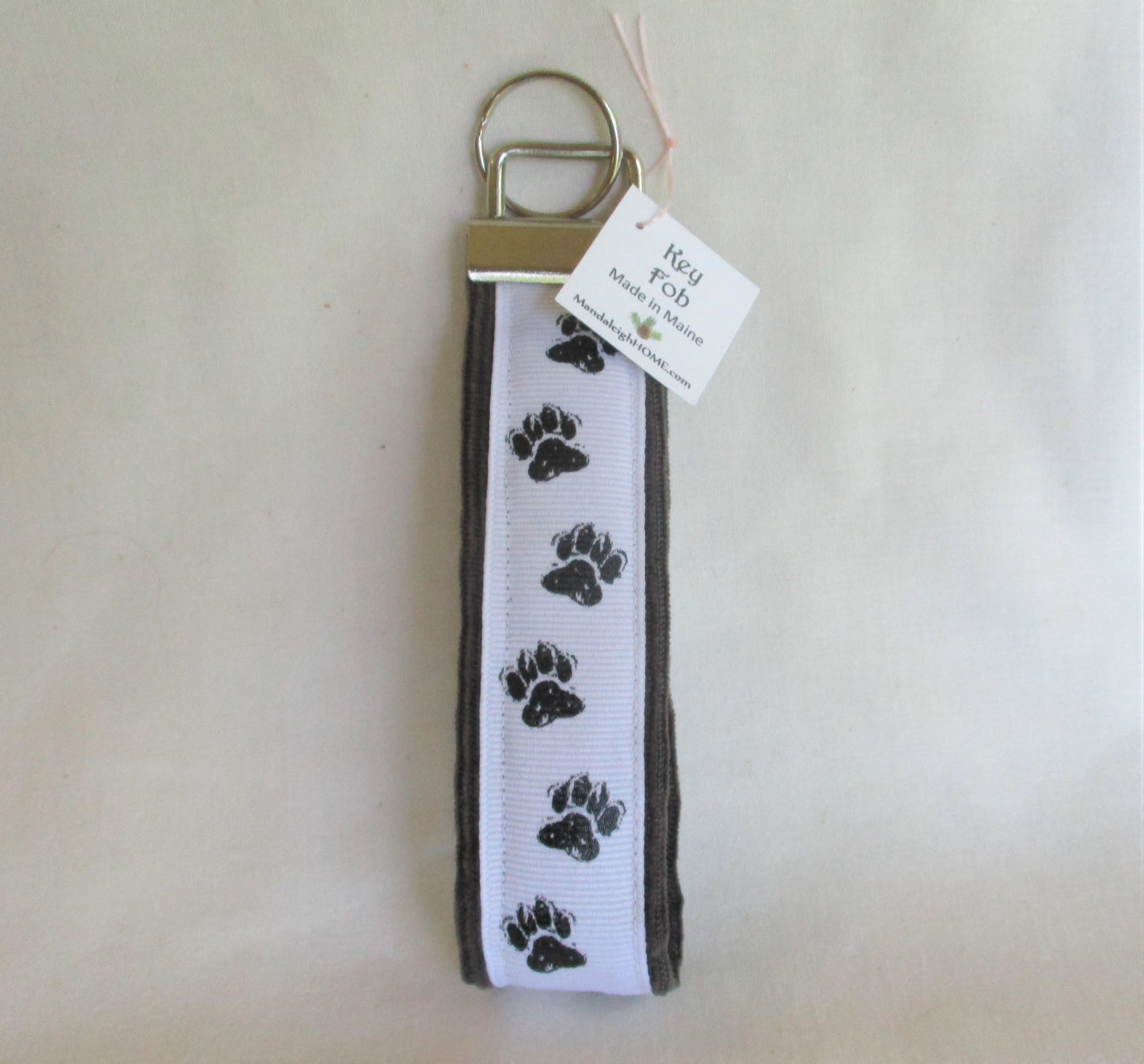Fabric Key Fob Wristlet