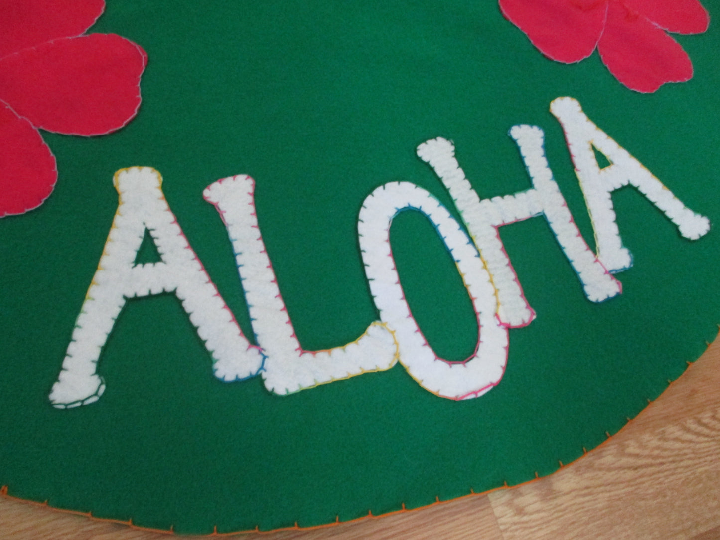 36 inch ALOHA Tree Skirt