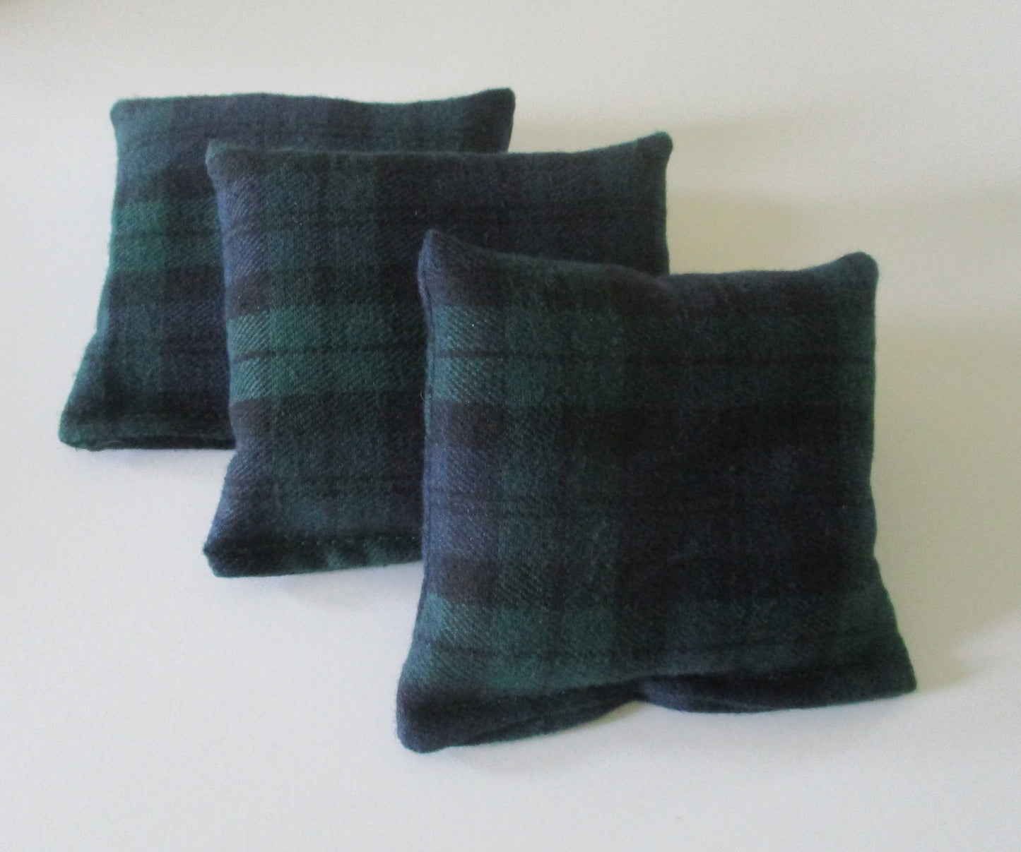 Black Watch Tartan Plaid Sachet Set of 3 Balsam Pine, Lavender, or Cedar Scent Ready to Stocking Stuffer Free Shipping Ready to Ship