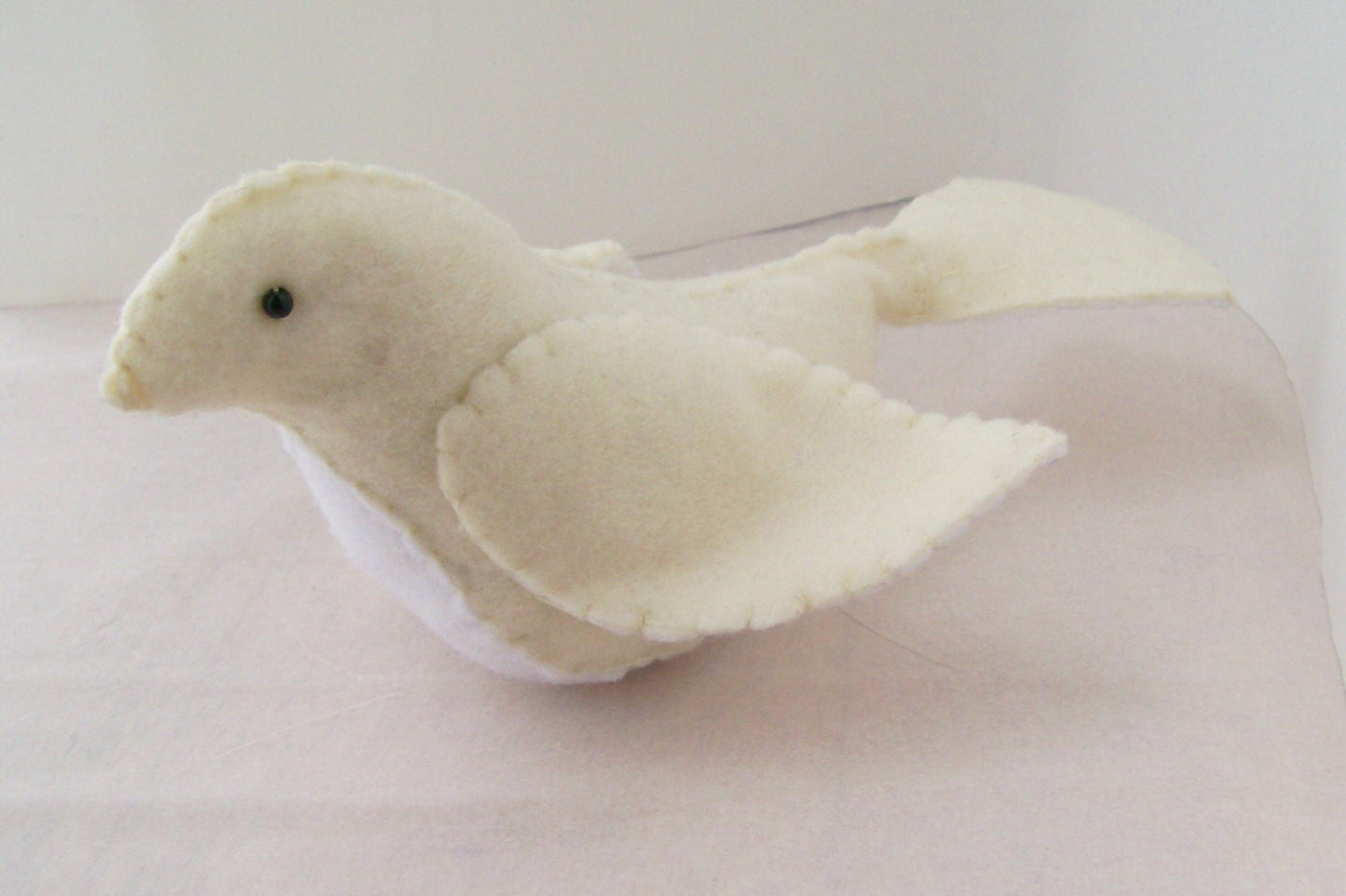 Dove Toy/ Decoration in Felt Symbol of Peace