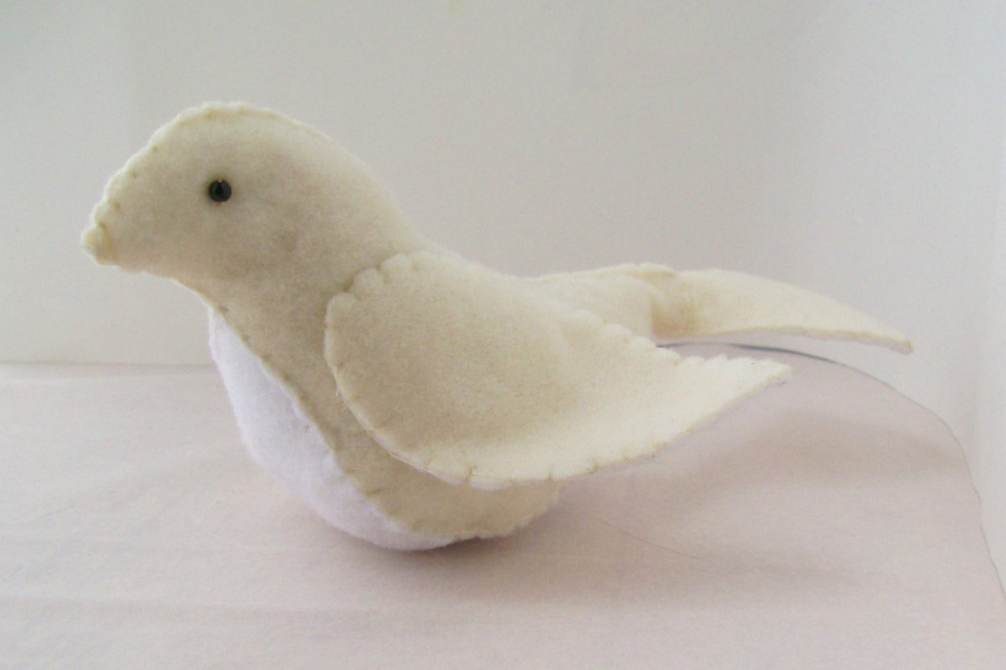 Dove Toy/ Decoration in Felt Symbol of Peace